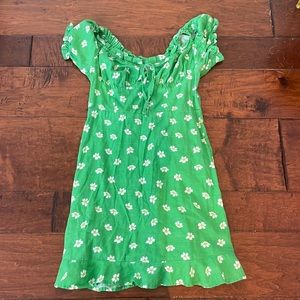 Urban outfitters green dress